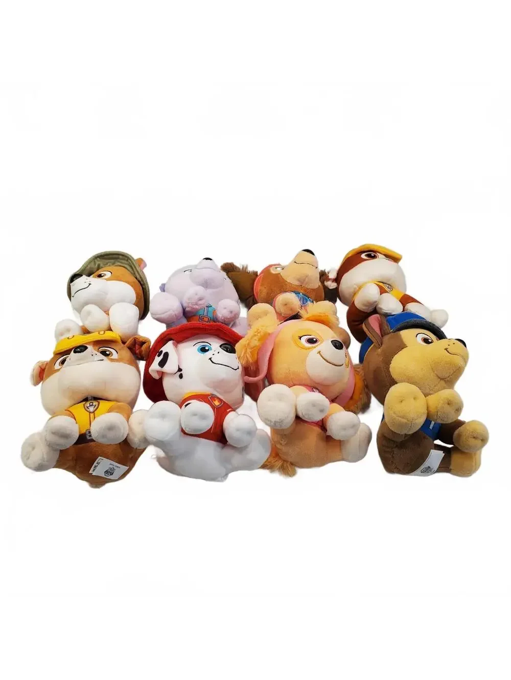 Paw Patrol Plush Toy Lot Skye Everest Rubble Chase Marshall 8
